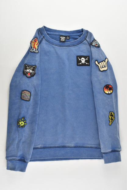 Alphabet Soup Size 8 Patches Sweater