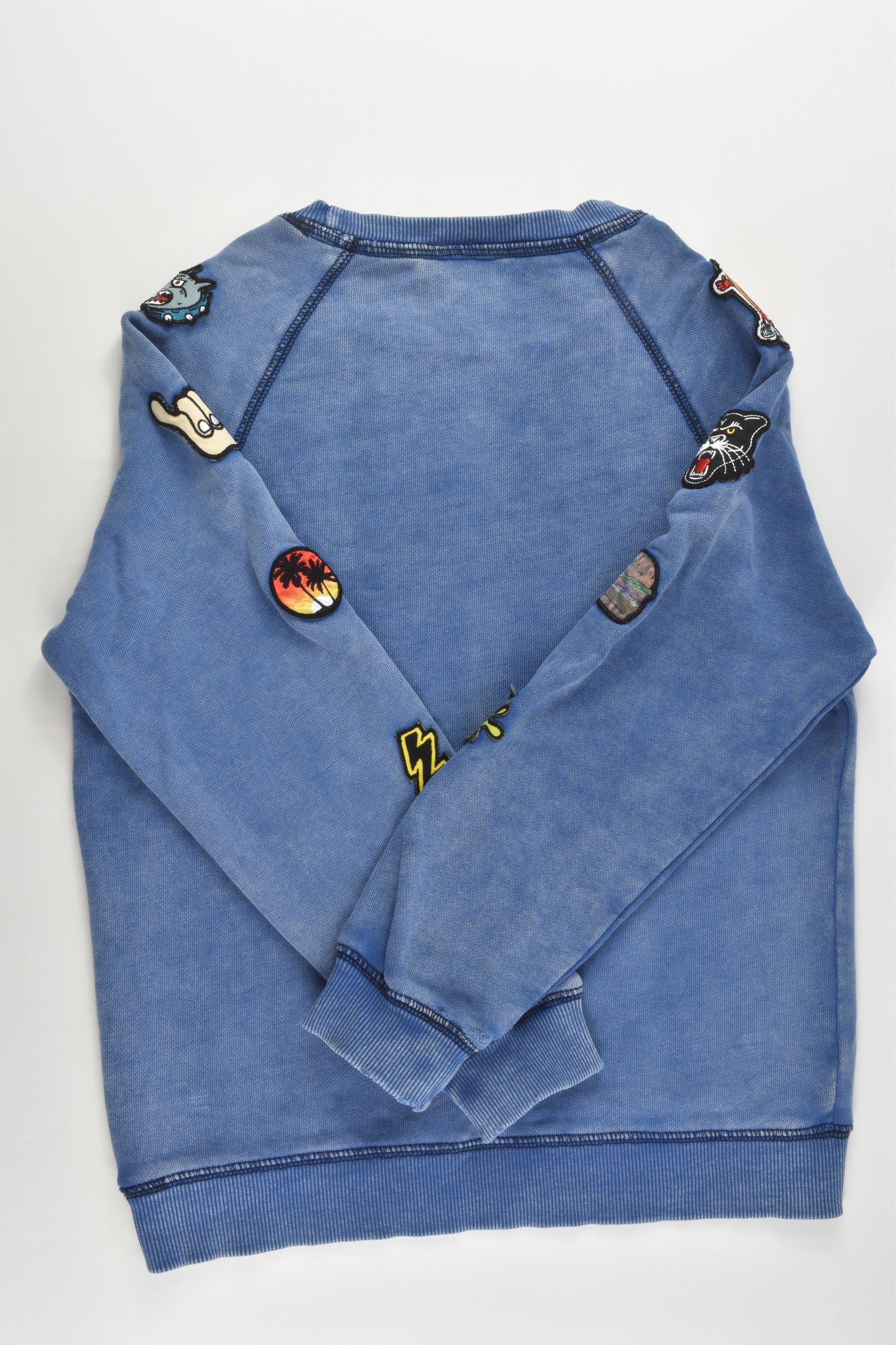 Alphabet Soup Size 8 Patches Sweater