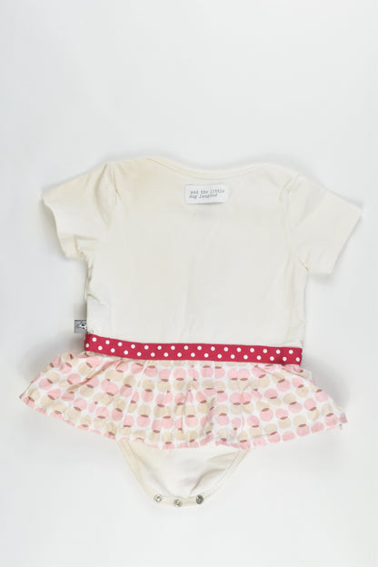 And The Little Dog Laughed Size 3-6 months Romper