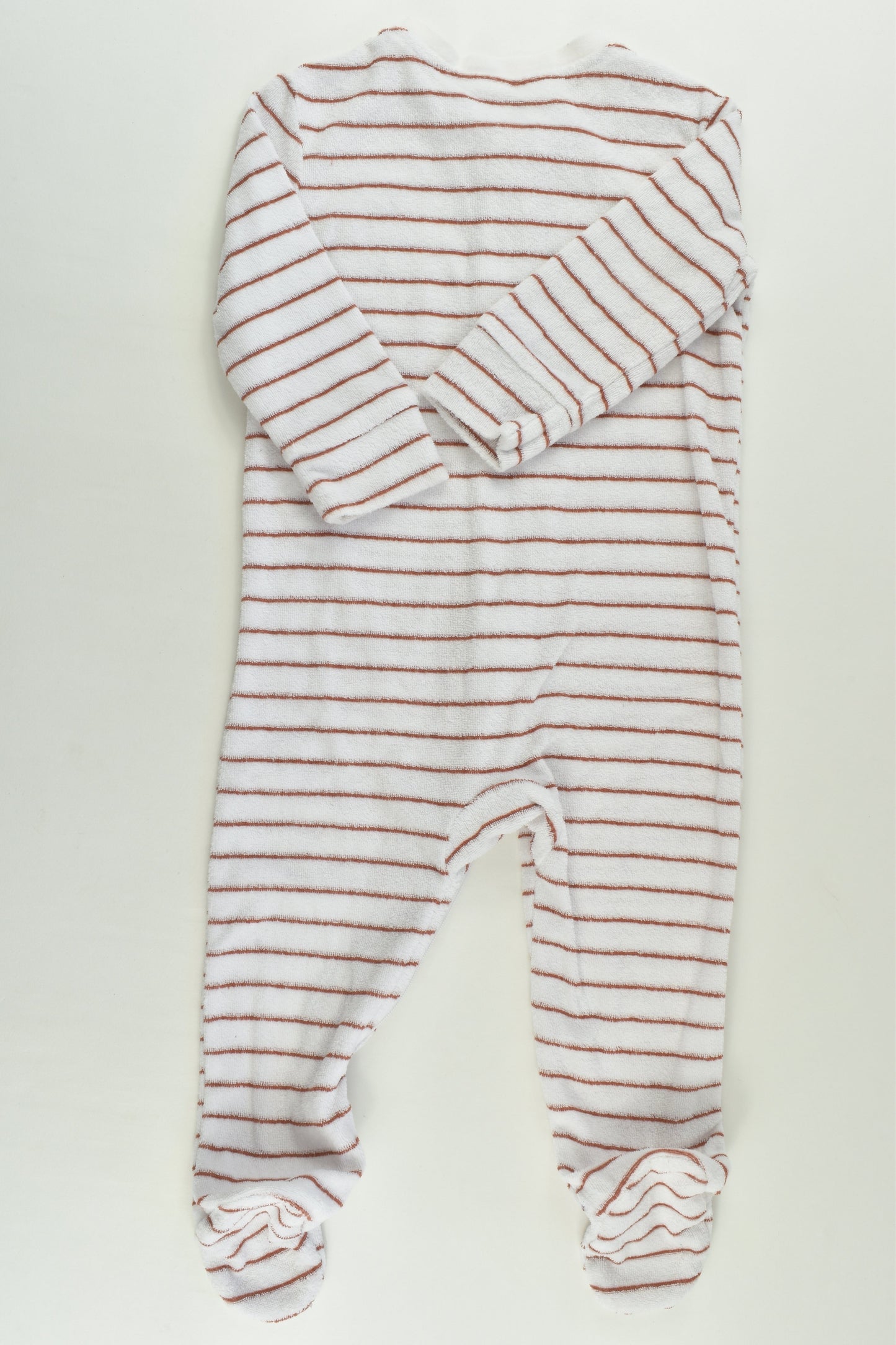 Anko Size 0 Acorn Footed Terry Romper