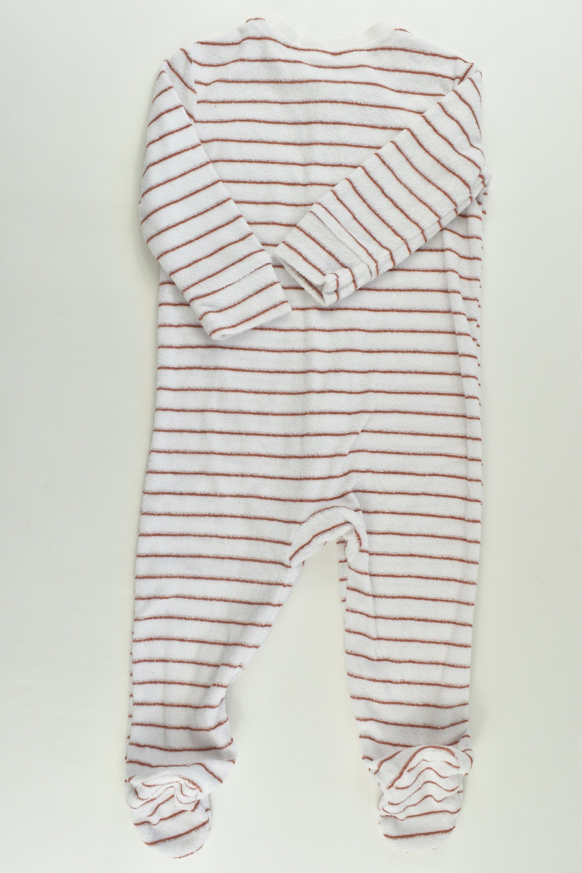 Anko Size 0 Acorn Footed Terry Romper