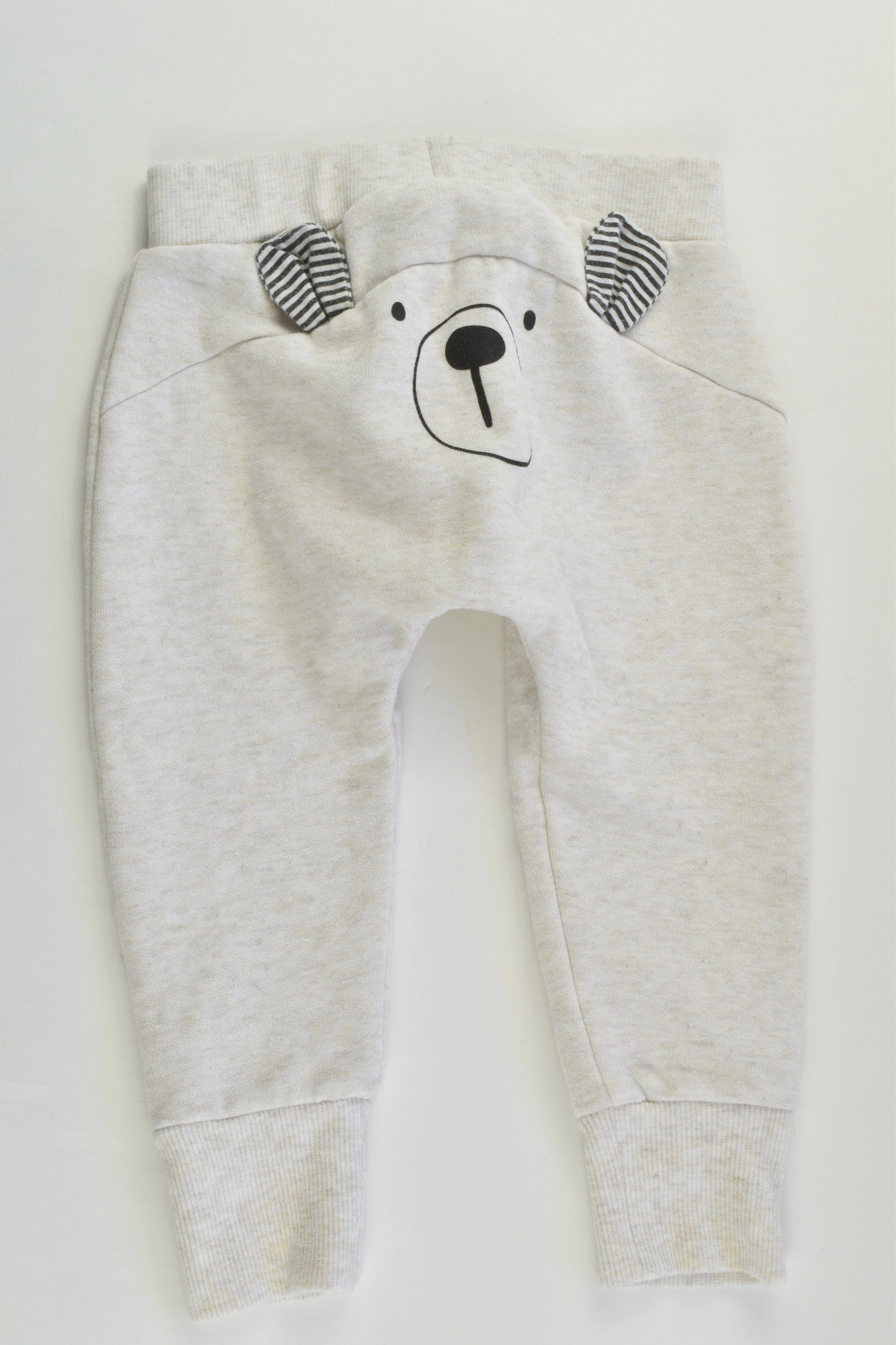 Anko Size 00 (3-6 months) Bear Back Track Pants