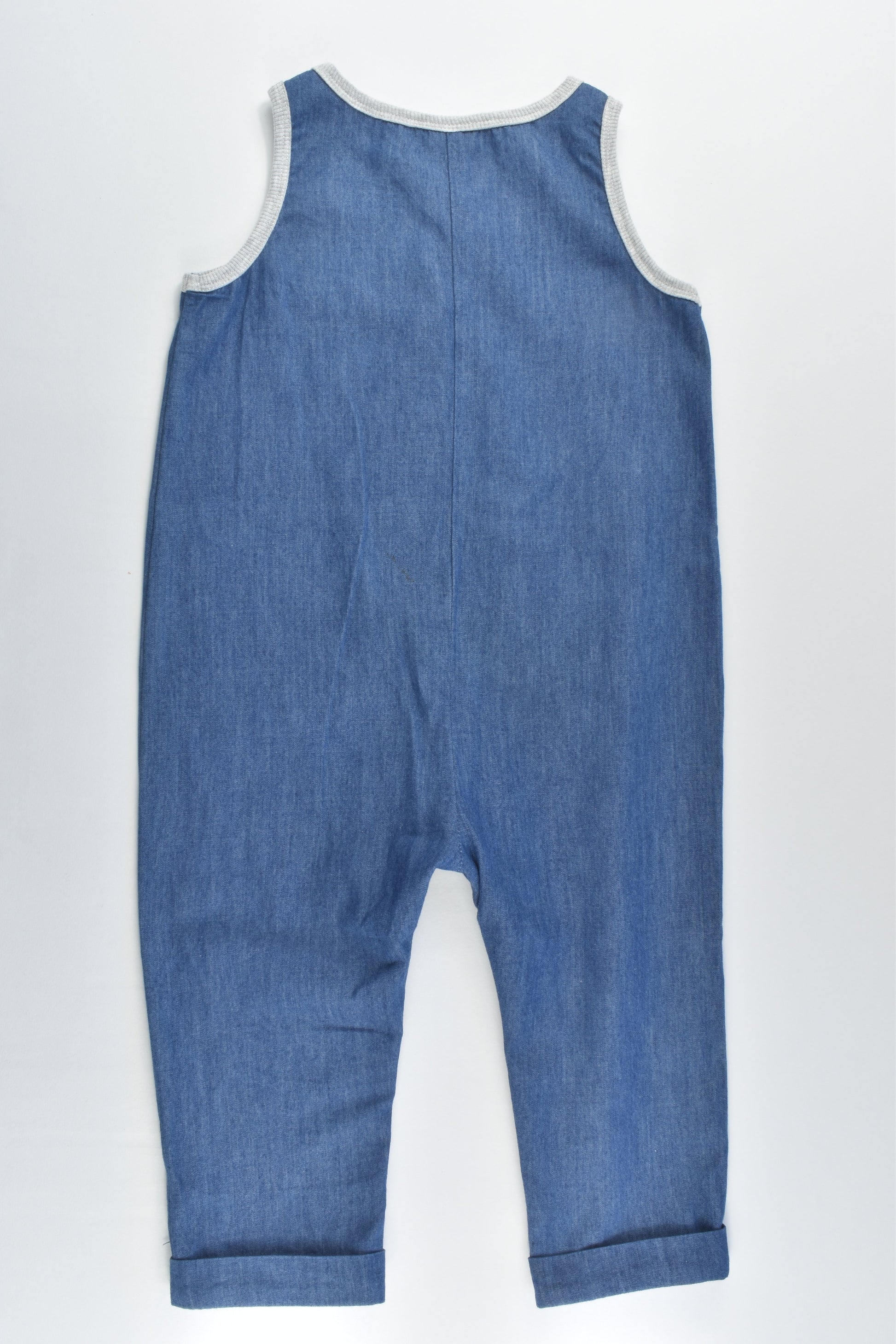 Anko Size 1 (12-18 months) Lightweight Denim Overalls
