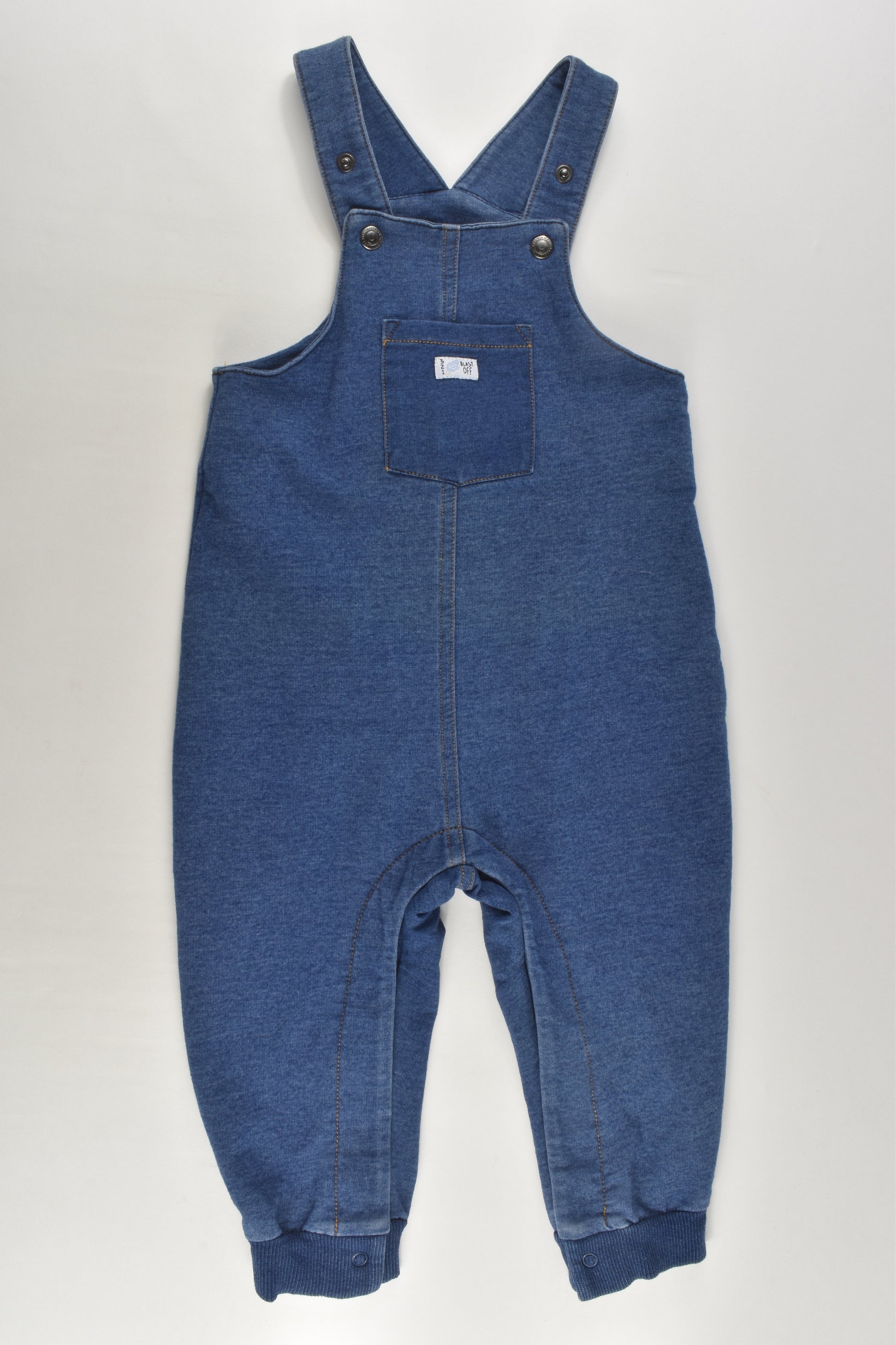 Anko Size 1 'Blast Off' Denim-like Overalls
