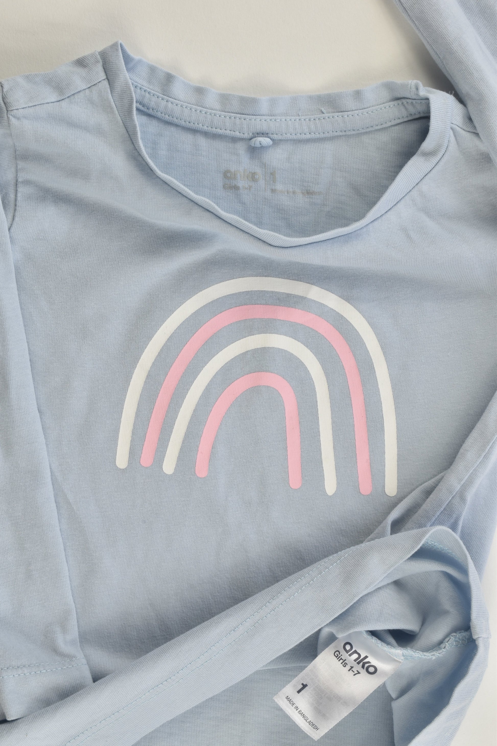 Anko Size 1 Rainbow Top