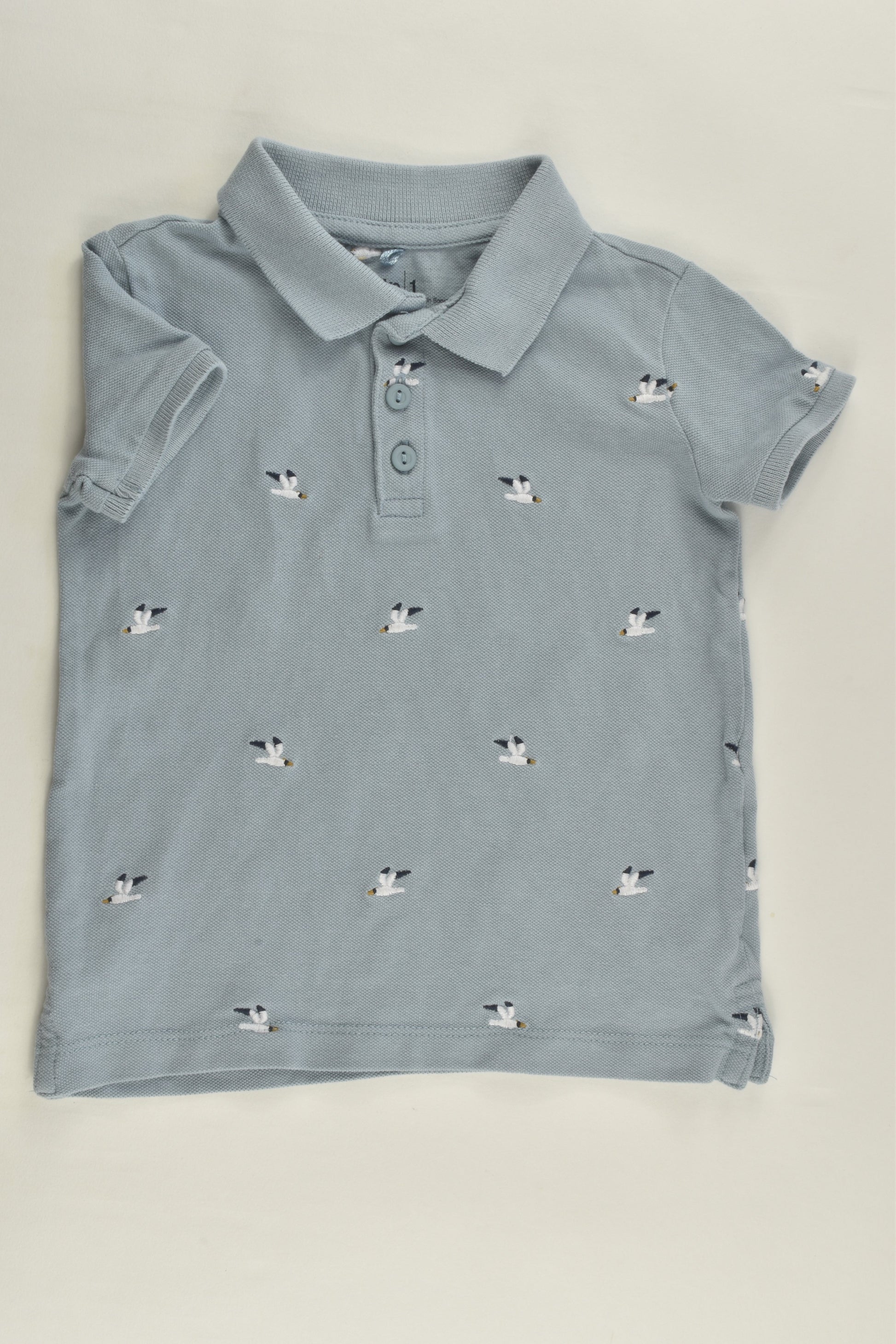 Anko Size 1 Seagulls Polo Shirt
