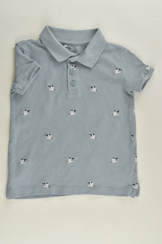 Anko Size 1 Seagulls Polo Shirt