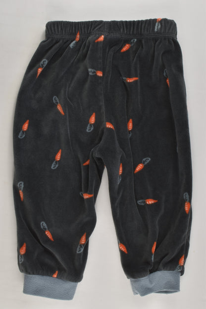 Anko Size 2 Carrots Velour Pants