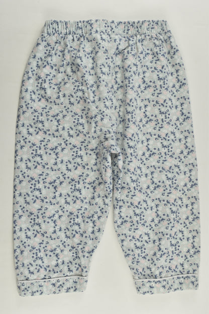 Anko Size 2 Floral Flannelette Pyjamas