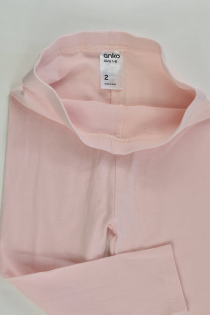 Anko Size 2 Pink Leggings
