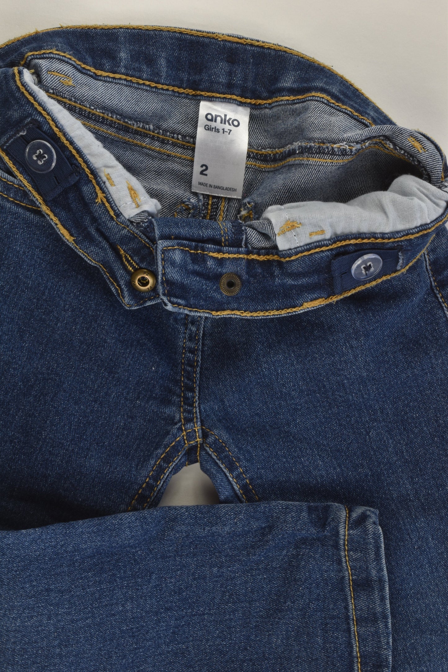 Anko Size 2 Stretchy Denim Pants