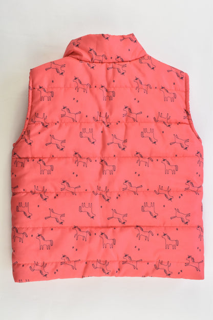 Anko Size 2 Unicorn Puffer Vest