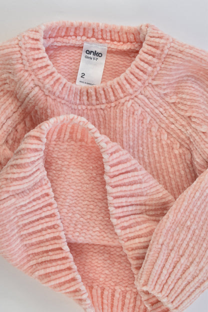 Anko Size 2 Very Soft Knitted Jumper