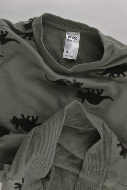 Anko Size 4 Dinosaur Sweater