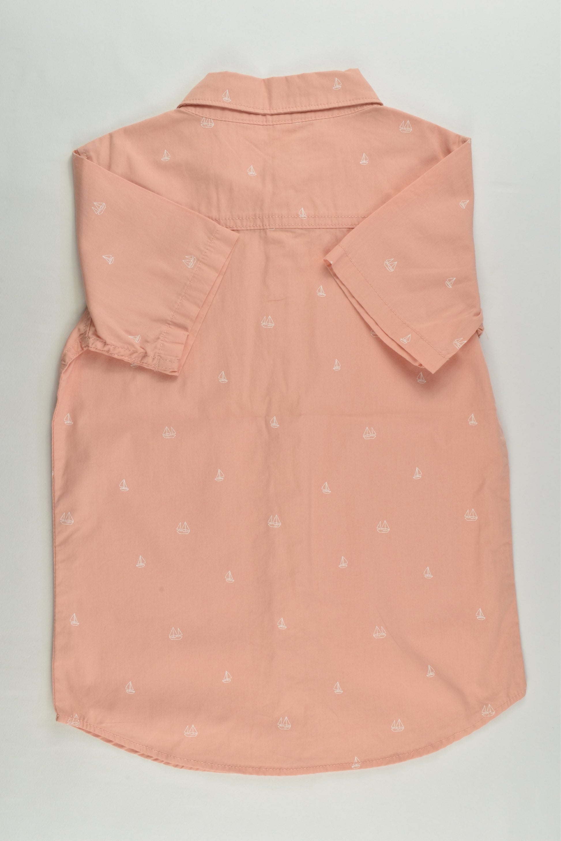 Anko Size 6 Sailboats Shirt