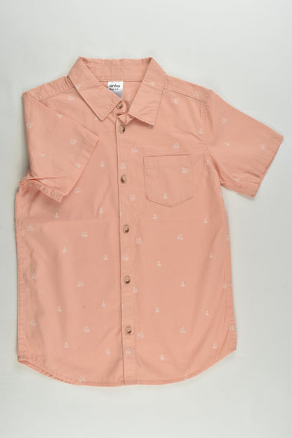 Anko Size 6 Sailboats Shirt