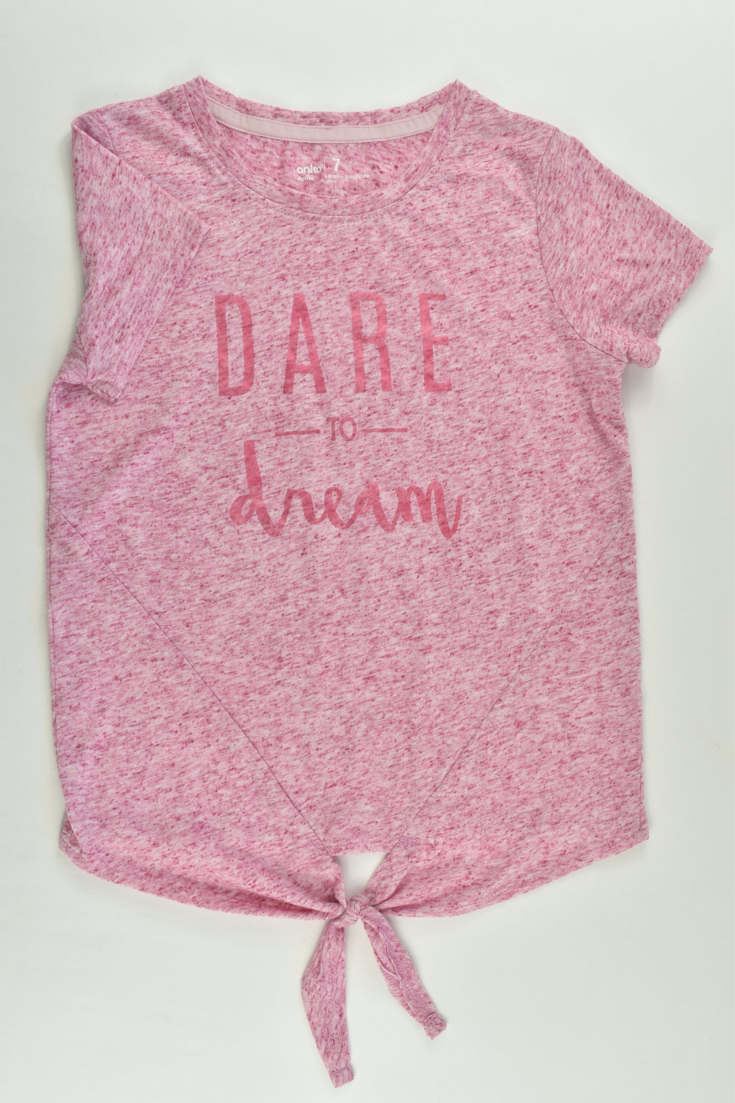 Anko Size 7 'Dare To Dream' T-shirt