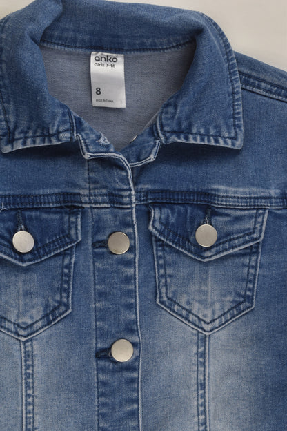 Anko Size 8 Stretchy Denim Jacket