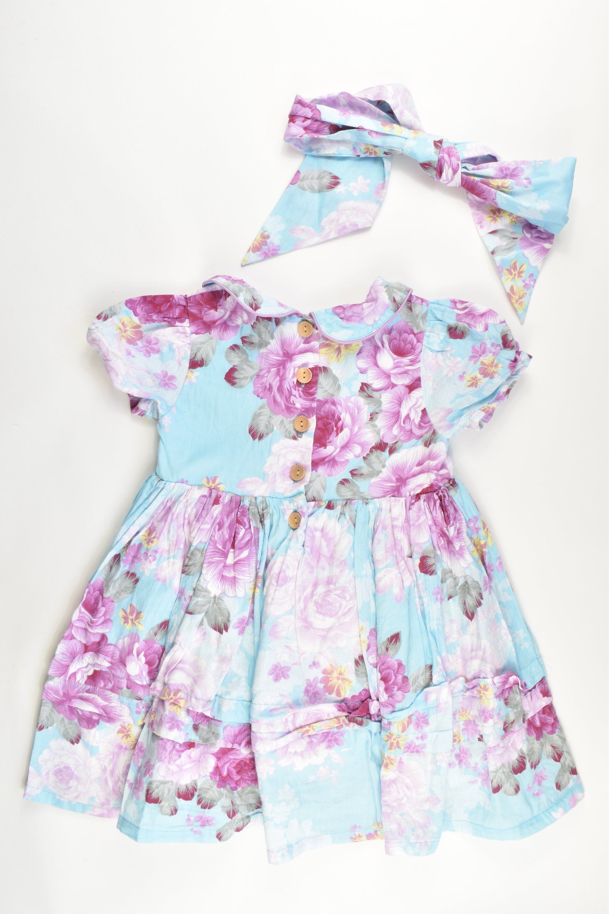 Annabelle Boutique Size 4 Dress and matching Head Wrap
