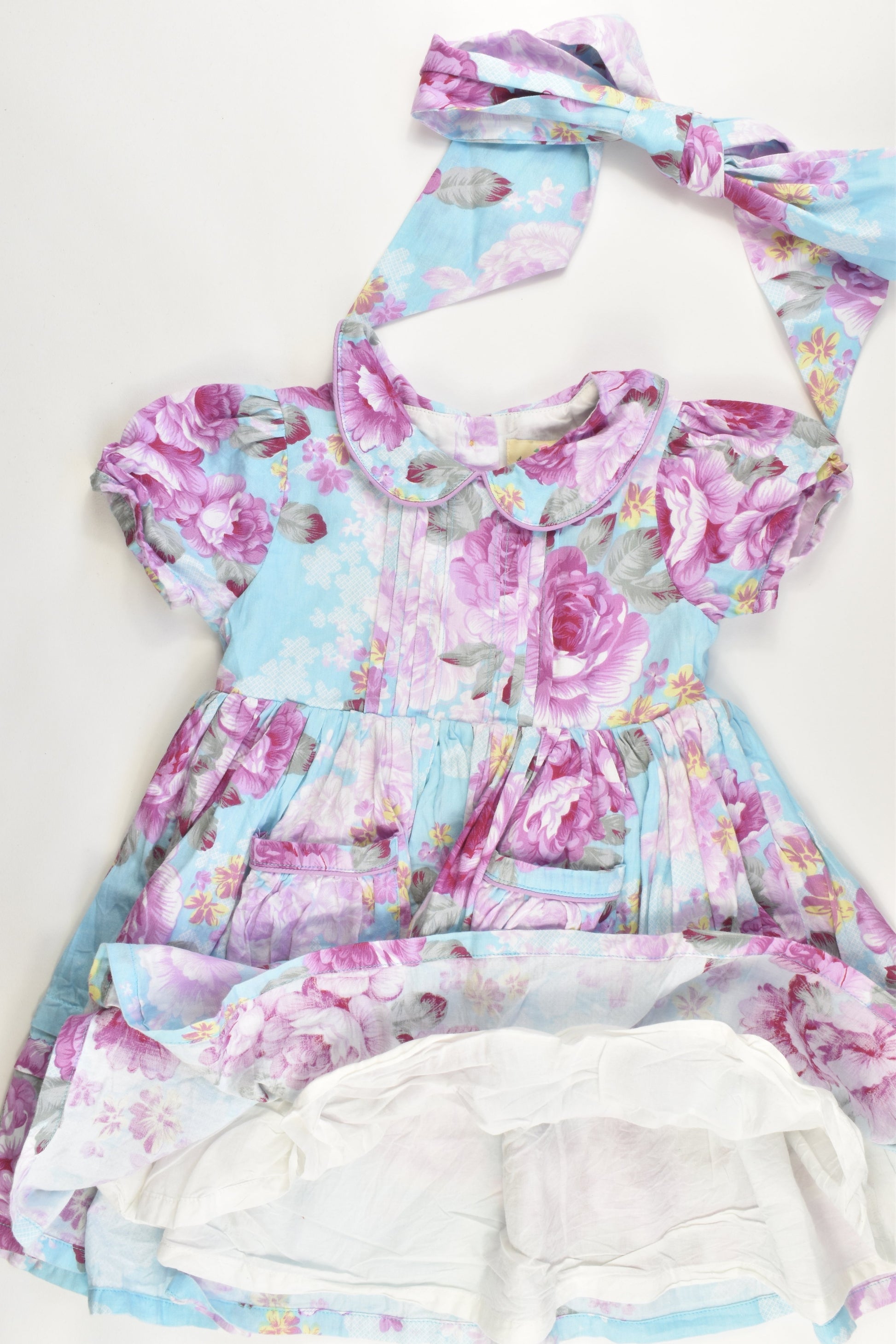 Annabelle Boutique Size 4 Dress and matching Head Wrap