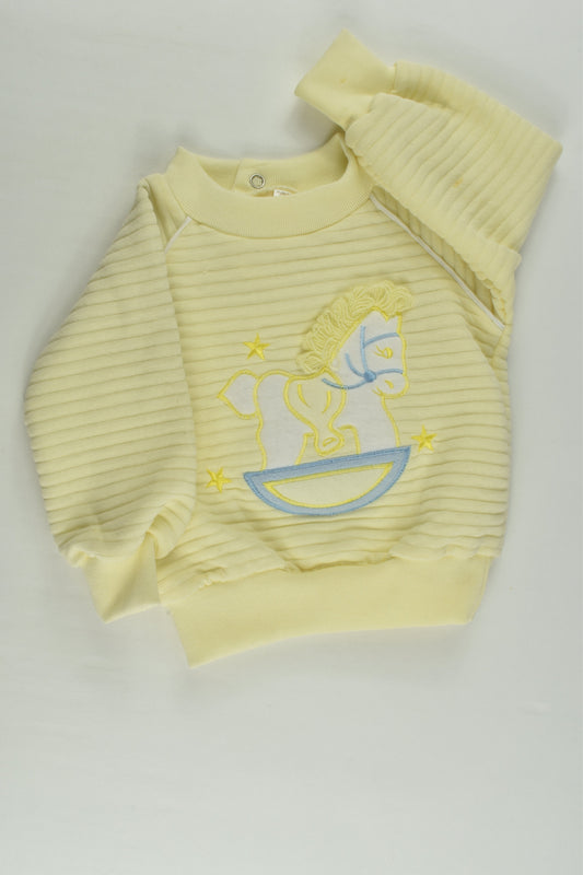 Anne Michelle Size 00 Vintage Rocking Horse Sweater