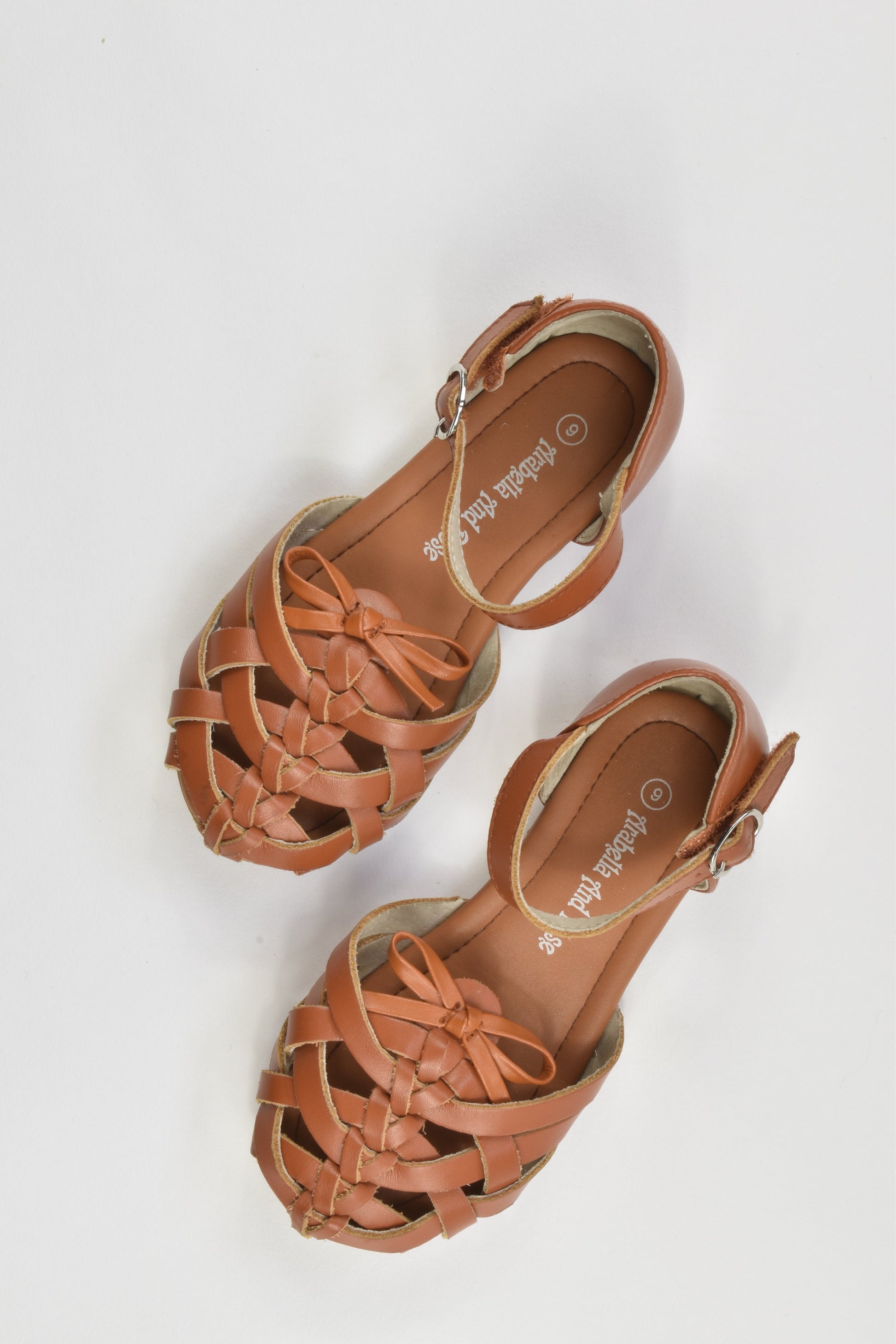 Arabella and Rose Size 9 Tan Polly Summer Shoes