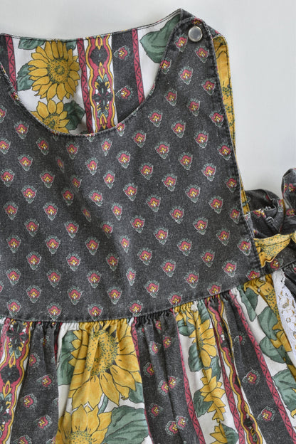 Atelier Provencal (France) Size 2 Sunflowers Dress