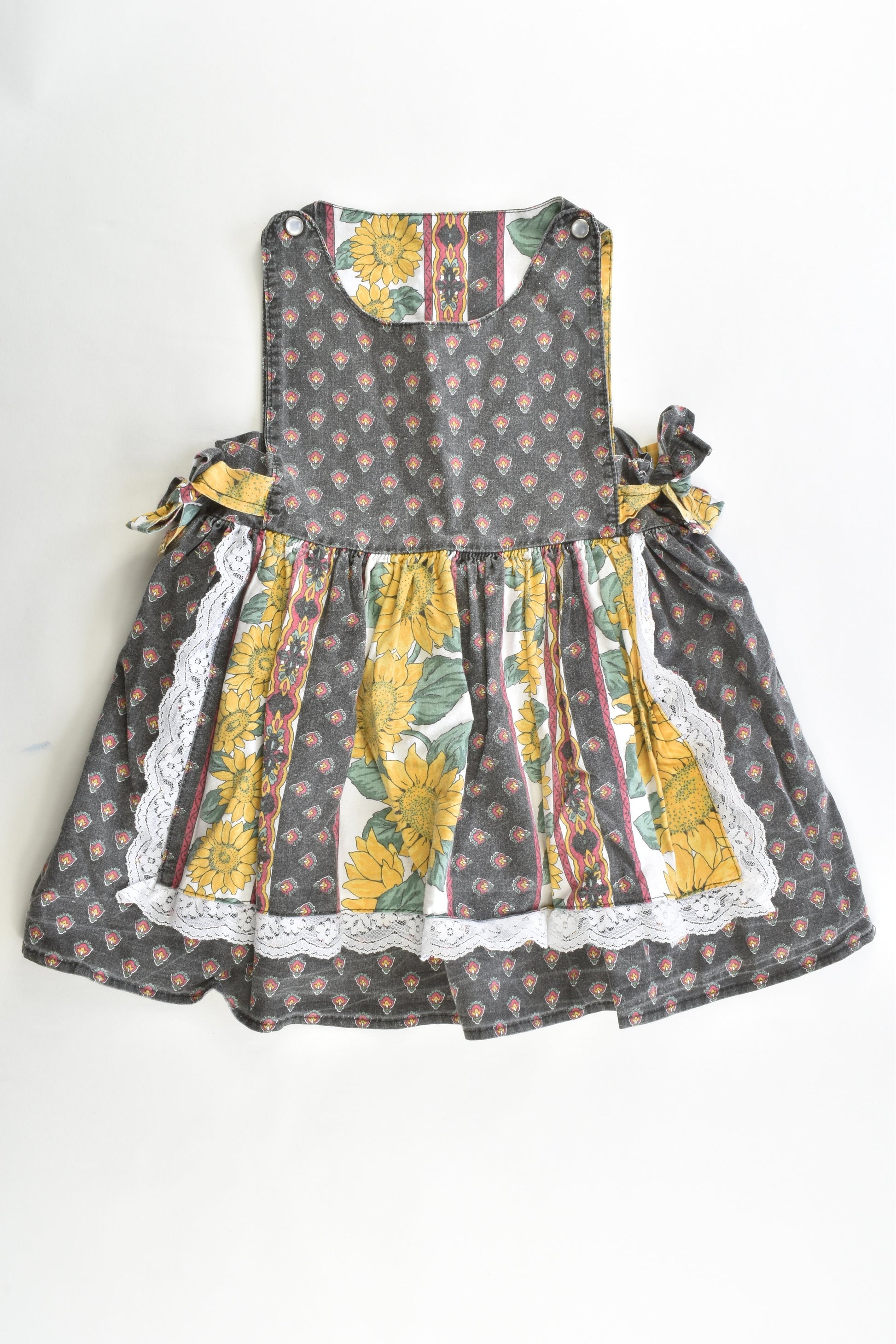 Atelier Provencal (France) Size 2 Sunflowers Dress
