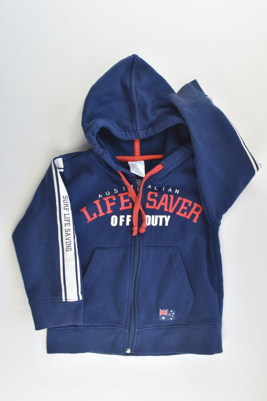 Australian For Life Size 2 'Lifesaver Off Duty' Hooded Jumper