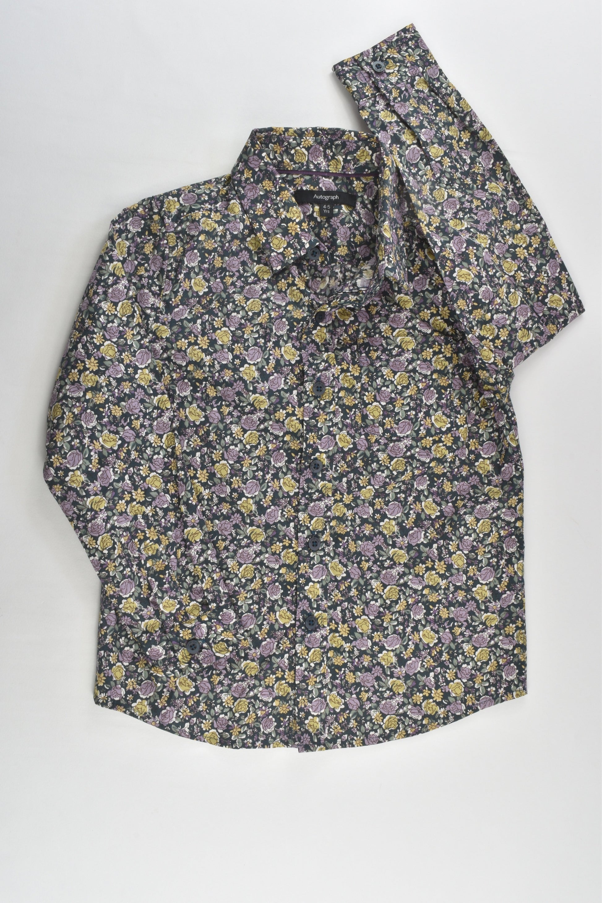 Autograph by Mark & Spencer Size 4-5 Floral Shirt