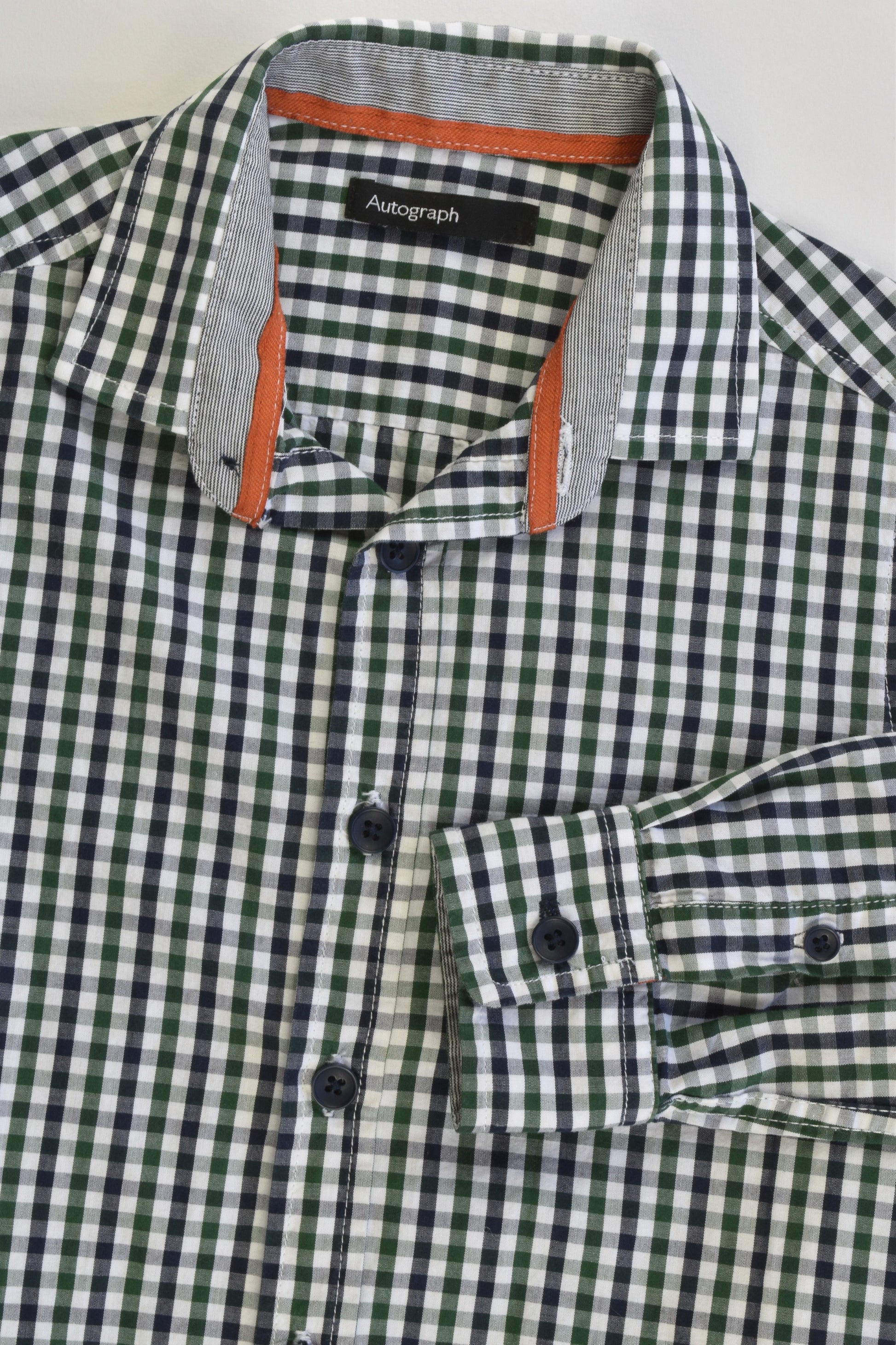 Autograph by M&S Size 6 Checked Collared Shirt
