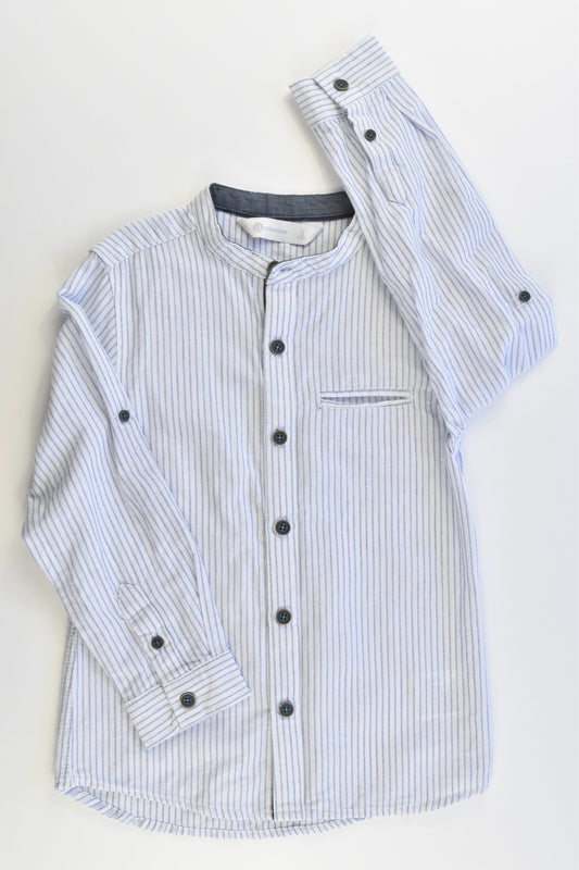 B Collection Size 5 Cotton Button-Up Shirt