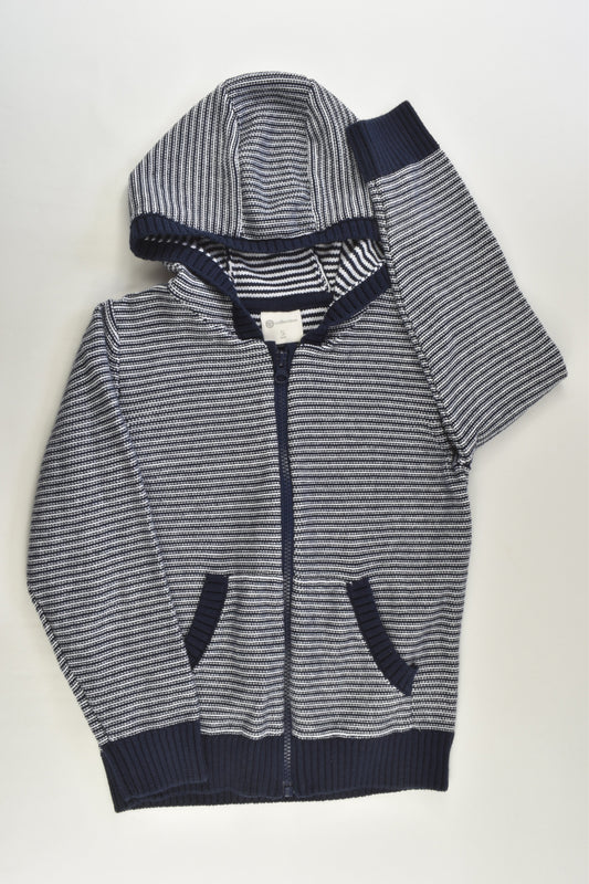 B Collection Size 5 Knitted Zip Jumper