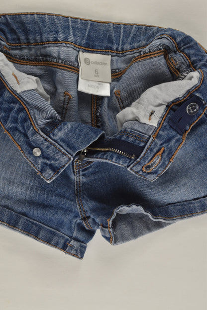 B Collection Size 6 Denim Shorts