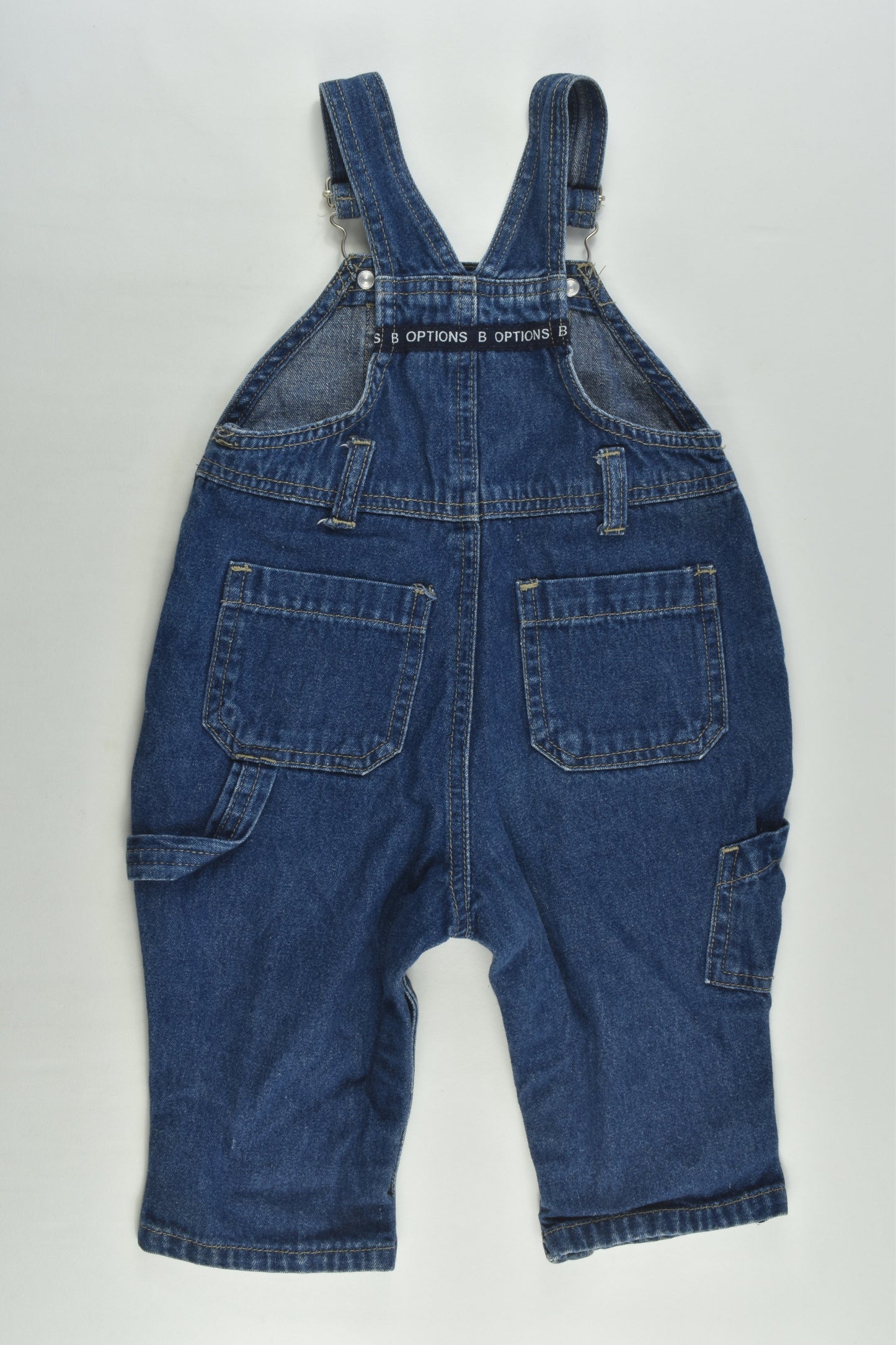 B Options by Target Size 00 Vintage Denim Overalls