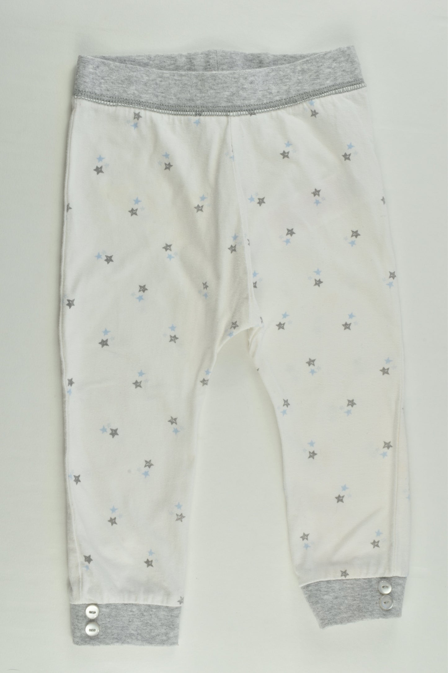Babaluno Size 0 (9-12 months) Stars Pants