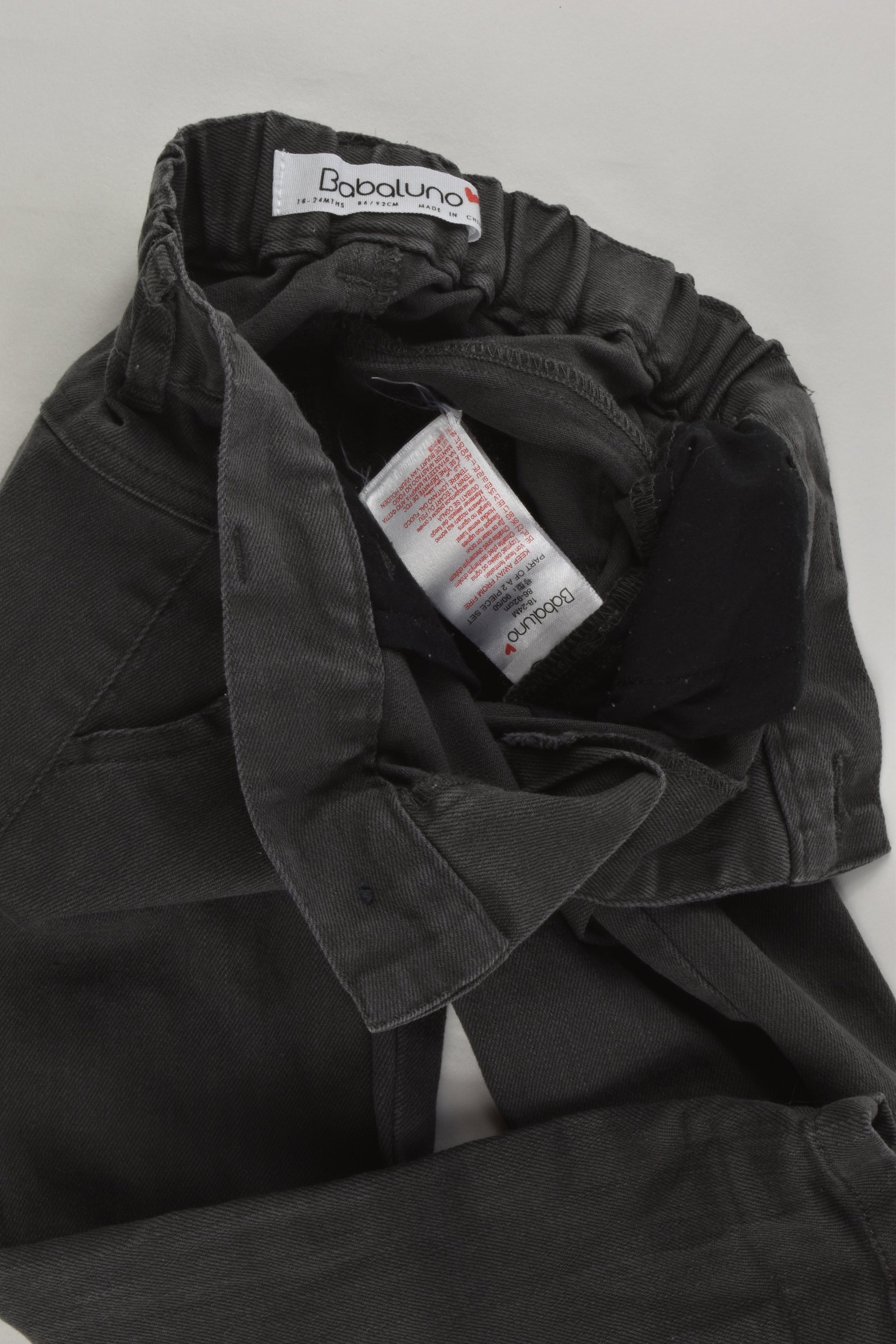 Babaluno Size 2 Stretchy Denim Pants