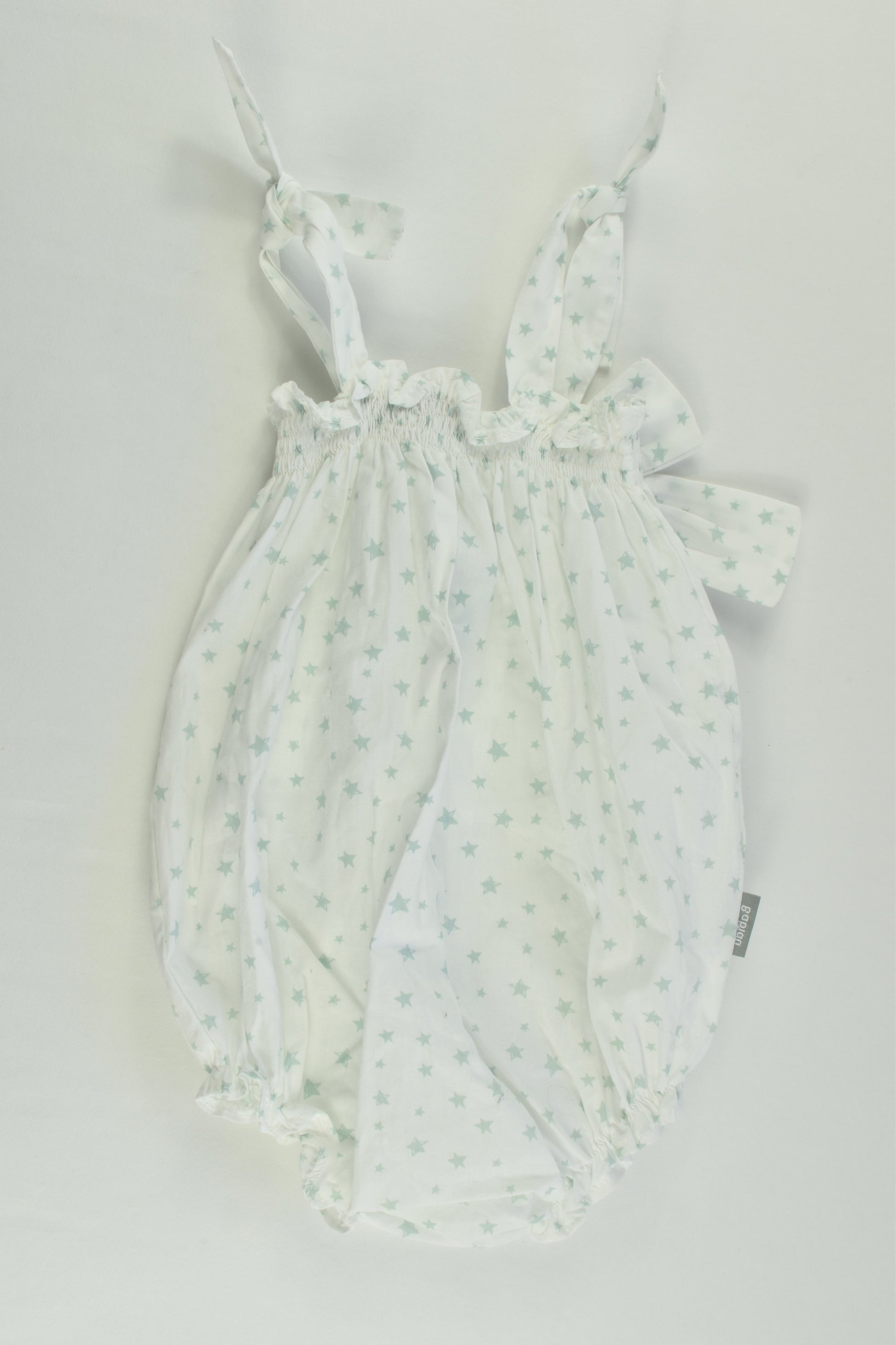 Babidu (Spain) Size 00 (6 months) Stars Short Romper