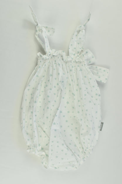 Babidu (Spain) Size 00 (6 months) Stars Short Romper
