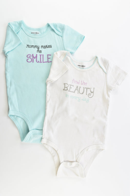 BabiesRus Size 2 (18-24 months, 92 cm) Bodysuit x2