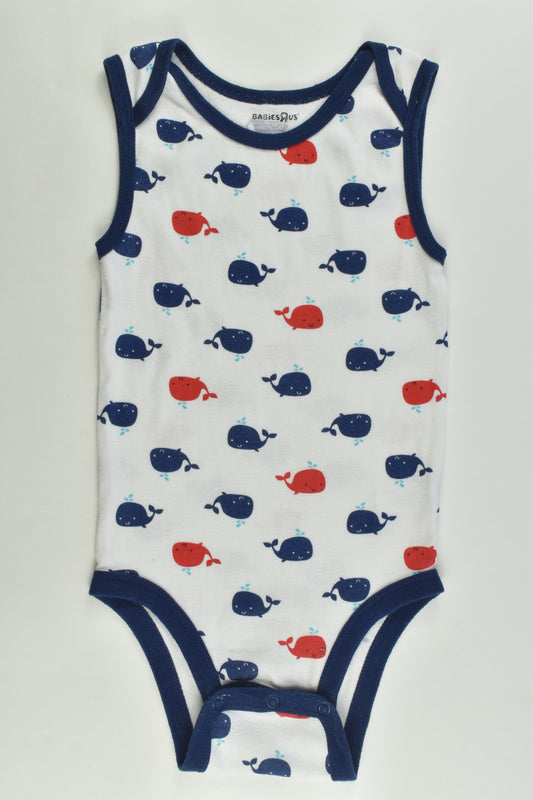 BabiesRus Size 24 months Whales Bodysuit