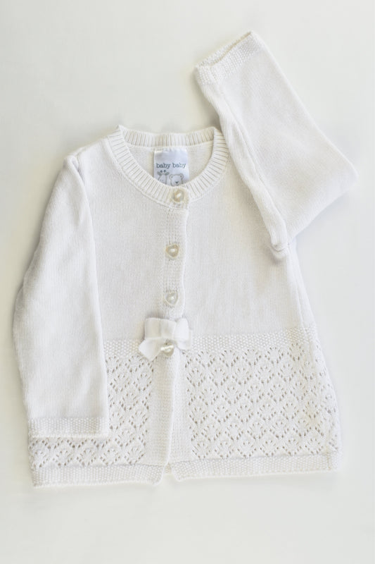 Baby Baby Size 0 (6-12 months) Knitted Cardigan