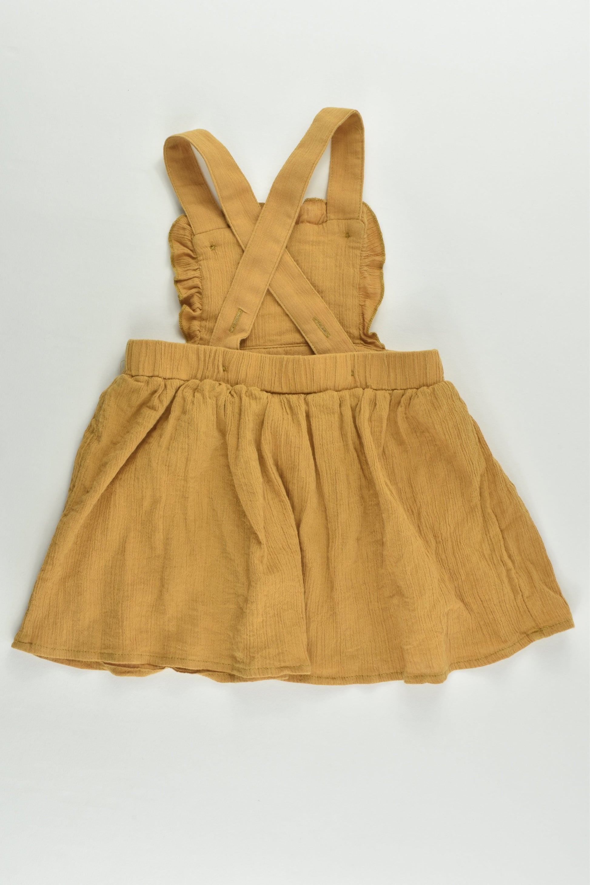 Baby Baby Size 00 (3-6 months) Mustard Dress