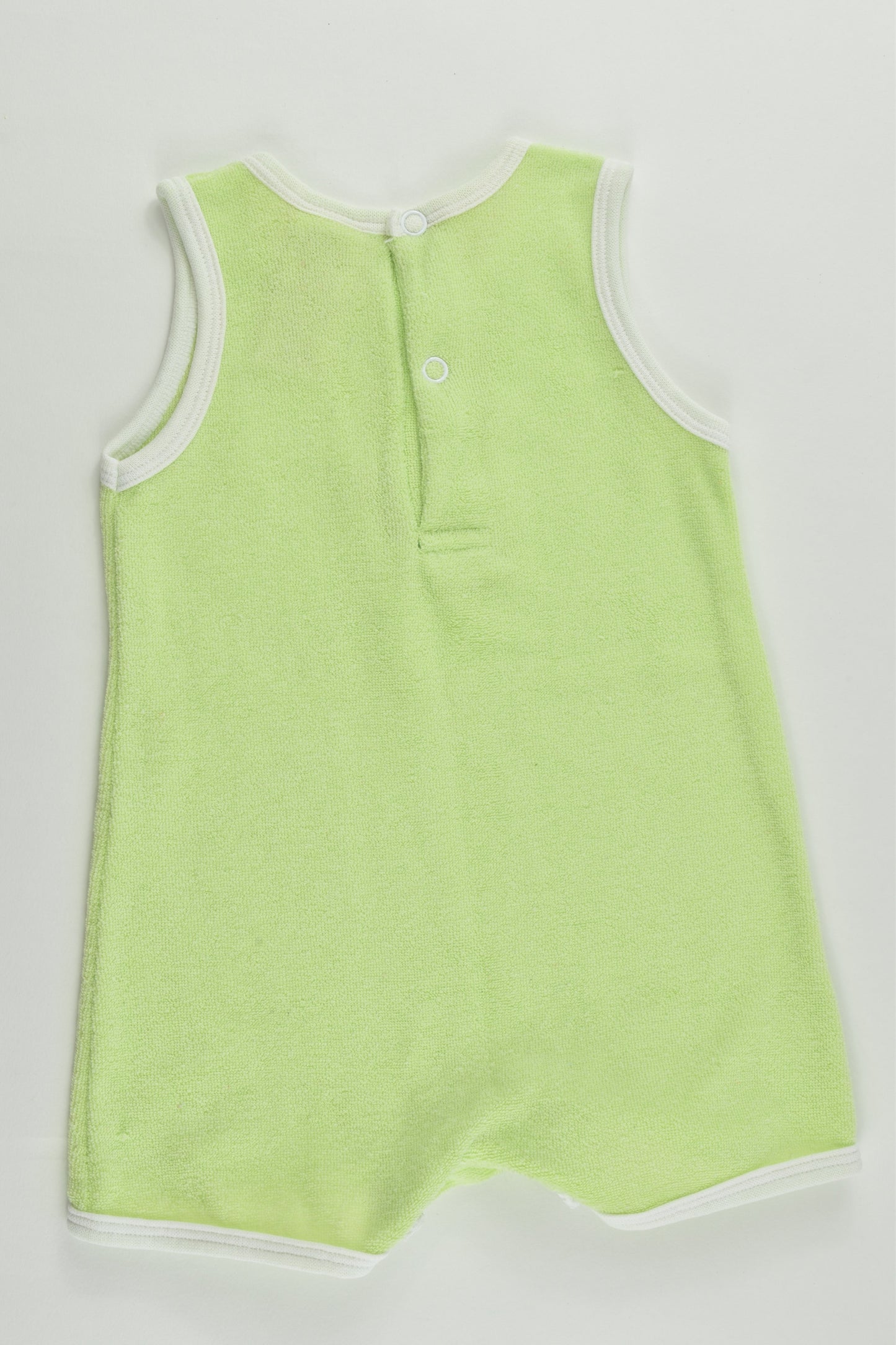Baby Baby Size 0000 (Newborn, 54 cm) Vintage (?) Fish Terry Playsuit