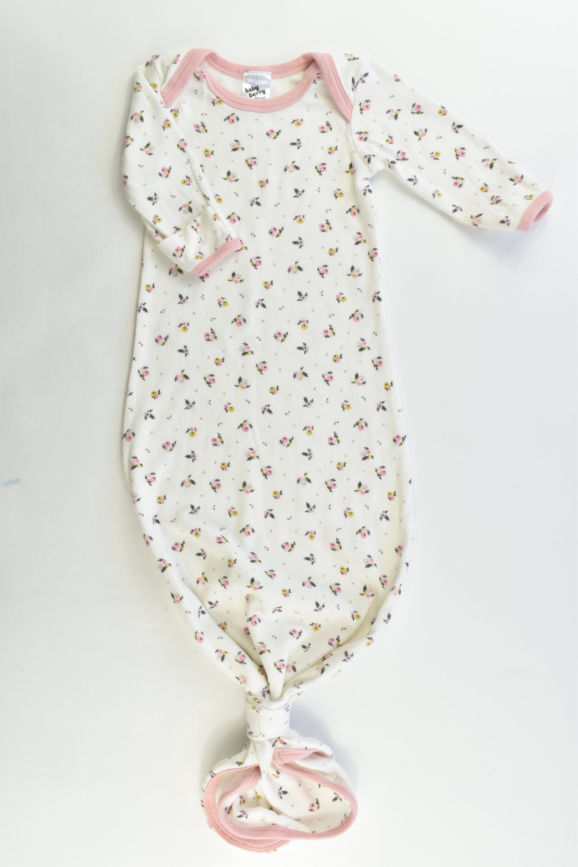 Baby Berry Size 0-3 months (000) Organic Floral Sleeping Bag