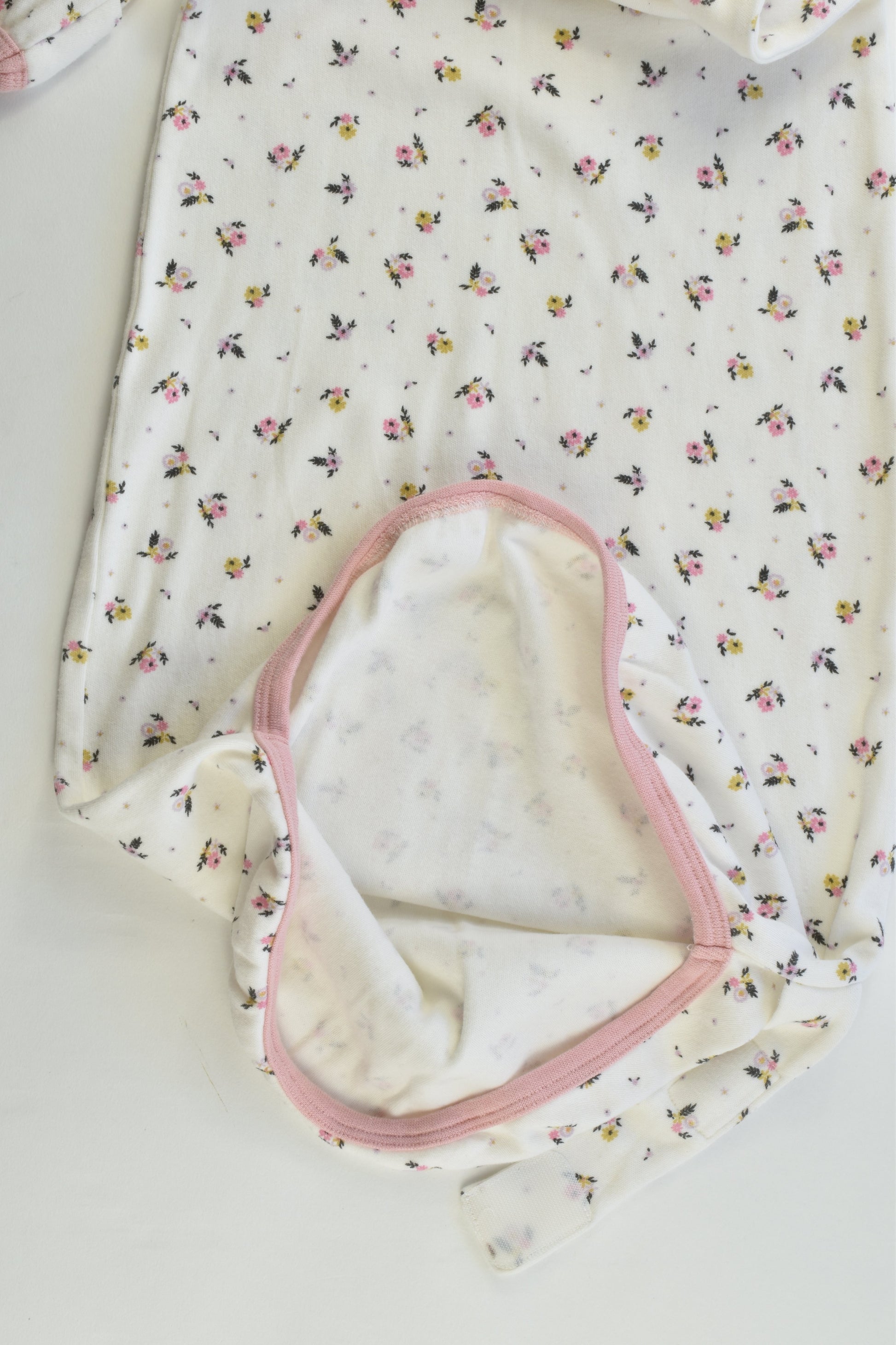 Baby Berry Size 0-3 months (000) Organic Floral Sleeping Bag