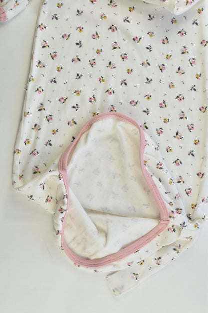 Baby Berry Size 0-3 months (000) Organic Floral Sleeping Bag