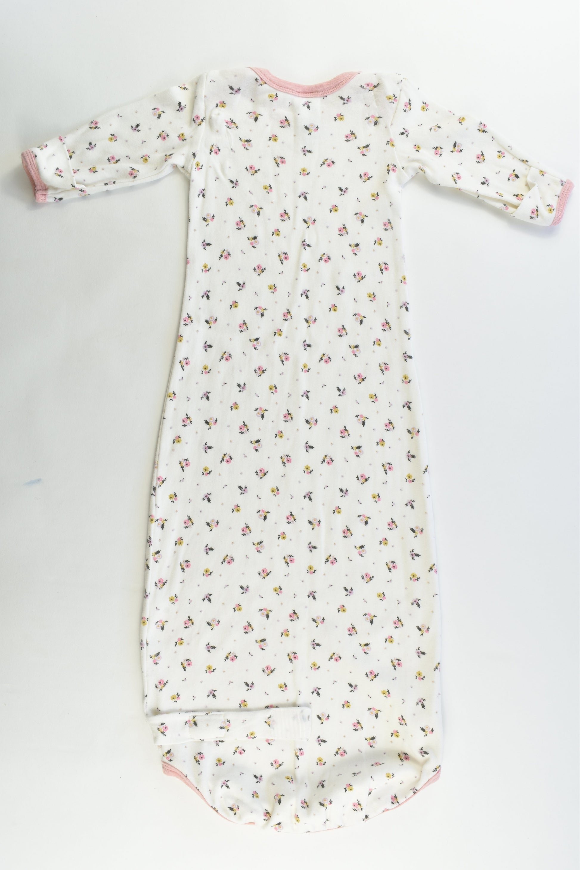 Baby Berry Size 0-3 months (000) Organic Floral Sleeping Bag