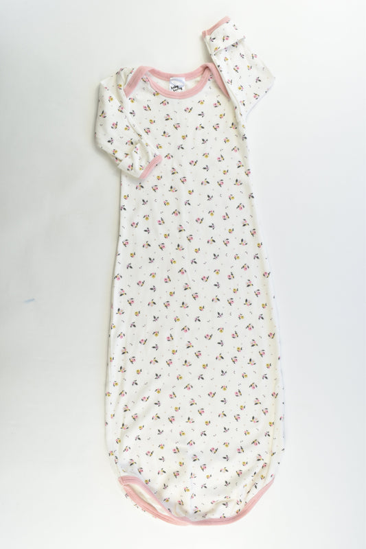 Baby Berry Size 0-3 months (000) Organic Floral Sleeping Bag