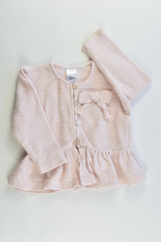 Baby Berry Size 0 Cotton Cardigan